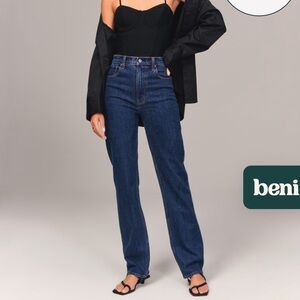 COPY - Abercrombie & Fitch The 90s Ultra High Rise Jeans Size 24 Short / Size 0…